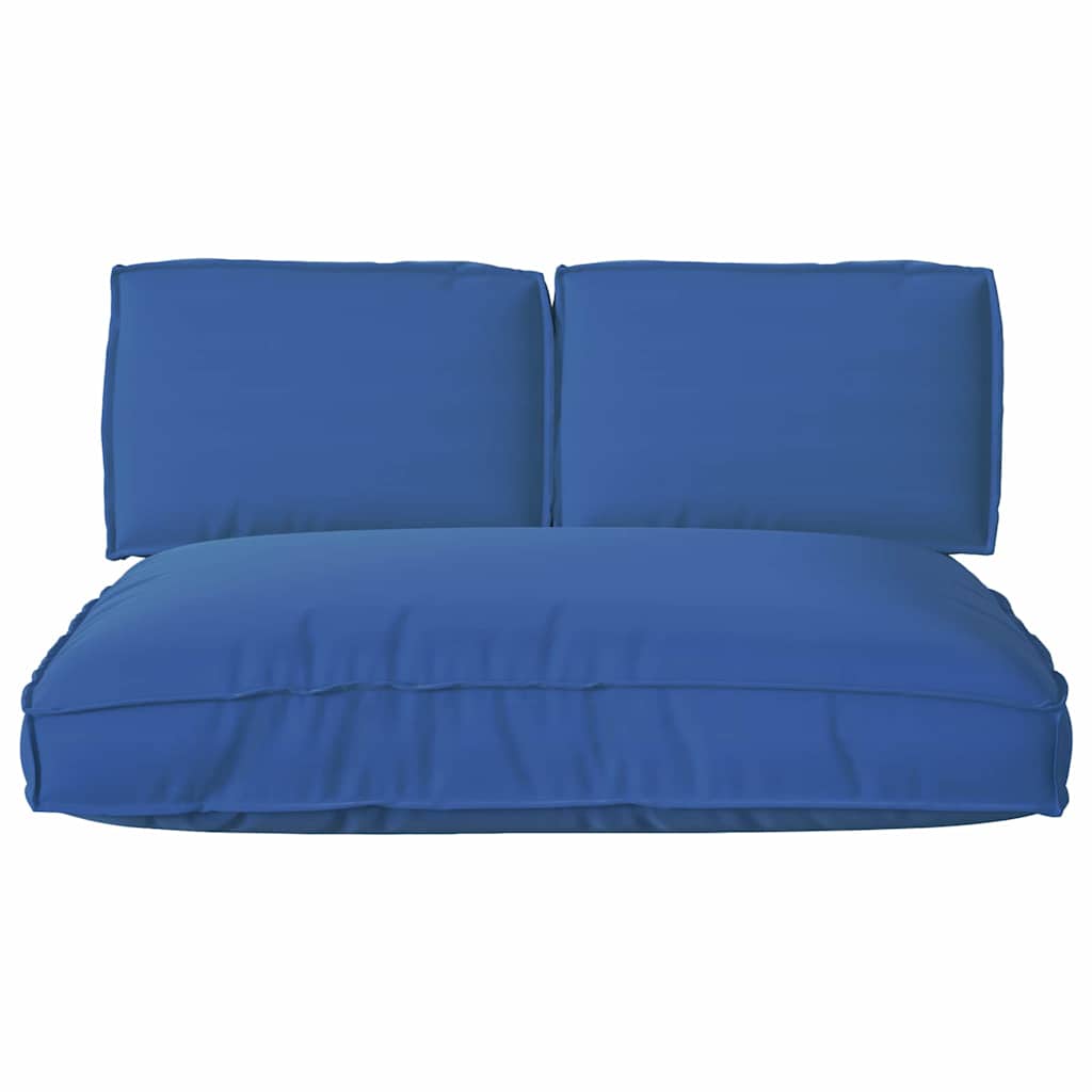 vidaXL Σετ Μαξιλαριών Πάγου 3 pcs Βασιλικό Μπλε 120 x 80 x 12 cm