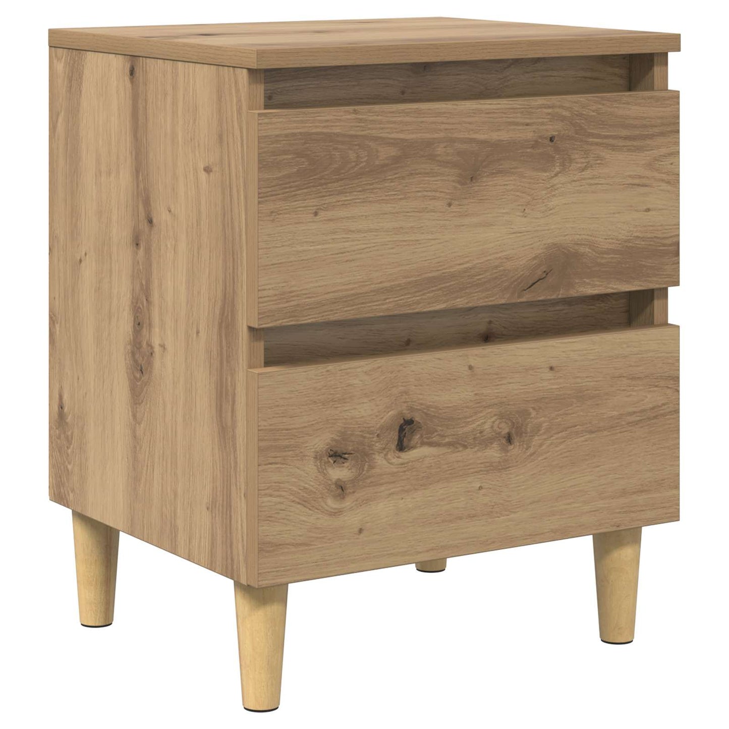 vidaXL Ντουλάπι κρεβατιού με συρτάρι Artisan Oak 40 x 35 x 50 εκ.