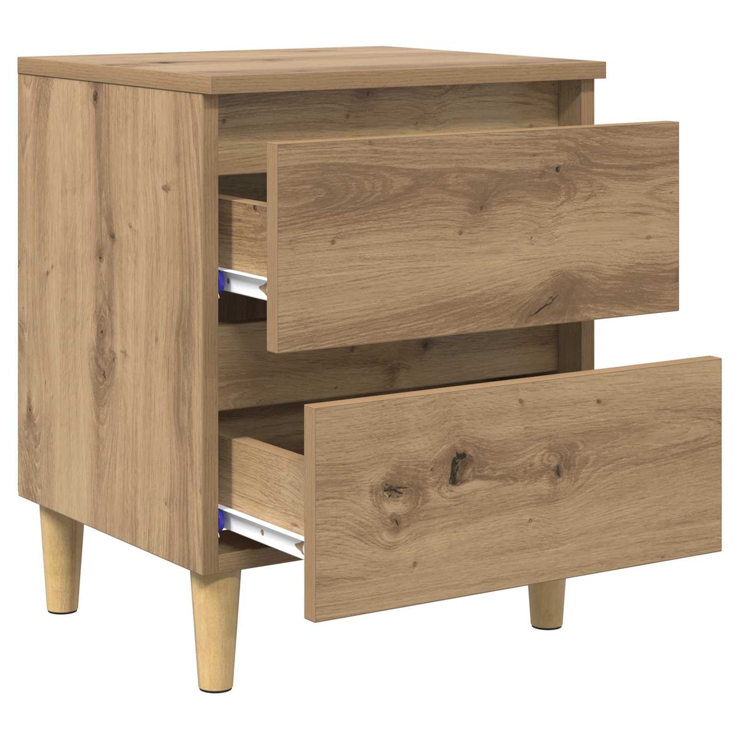 vidaXL Ντουλάπι κρεβατιού με συρτάρι Artisan Oak 40 x 35 x 50 εκ.