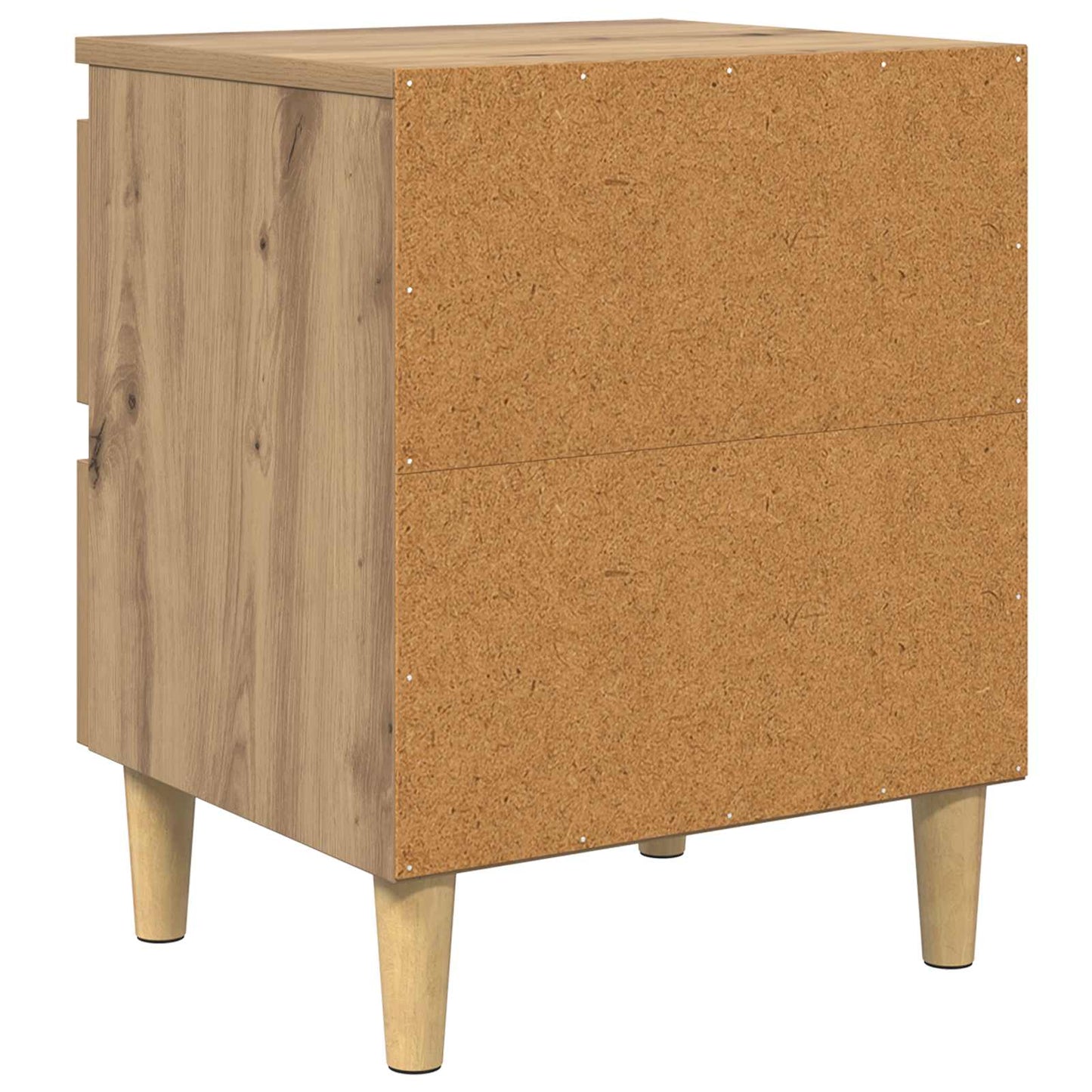 vidaXL Κρεβάτια Ντουλάπες 2 pcs Artisan Oak 40 x 35 x 50 εκ.