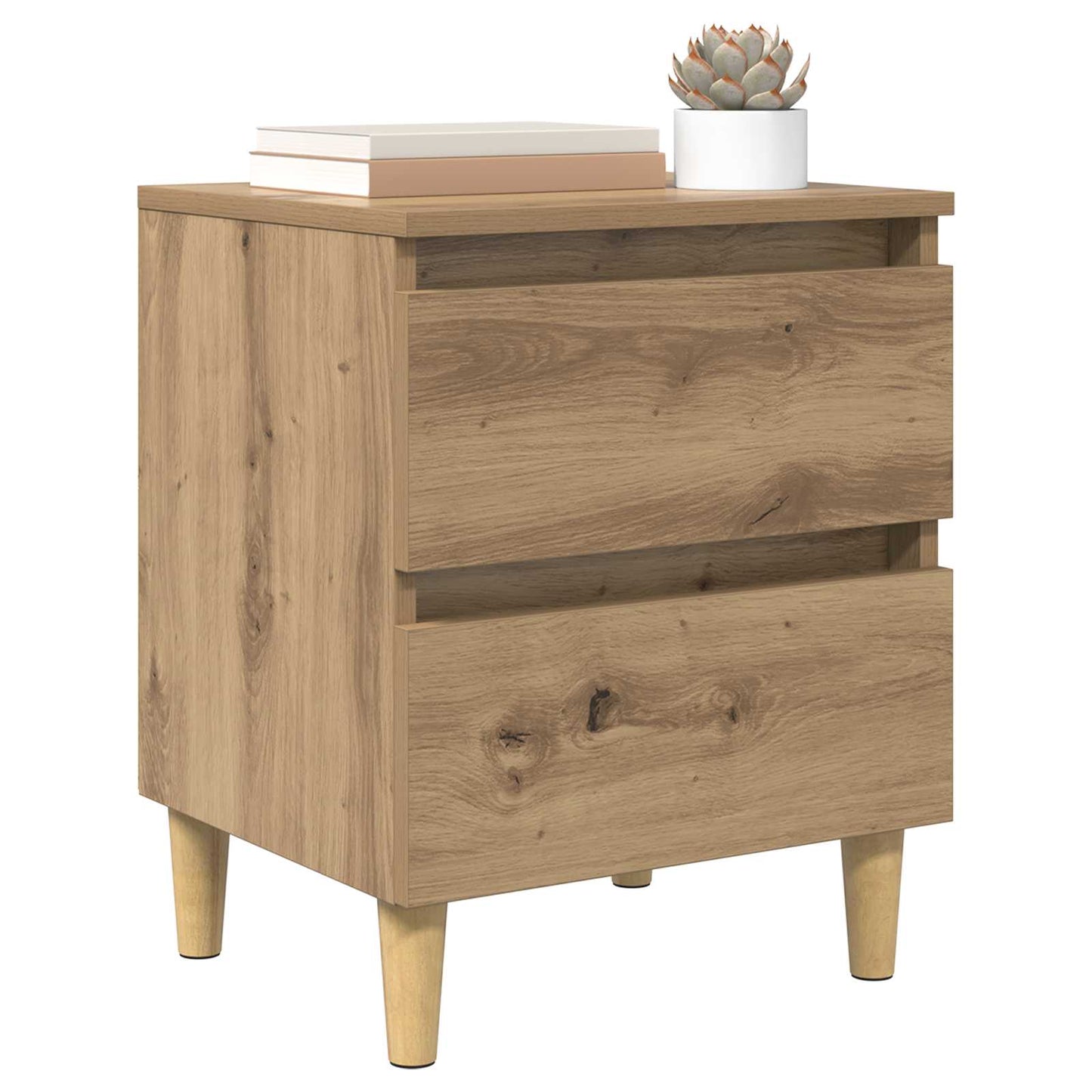 vidaXL Κρεβάτια Ντουλάπες 2 pcs Artisan Oak 40 x 35 x 50 εκ.
