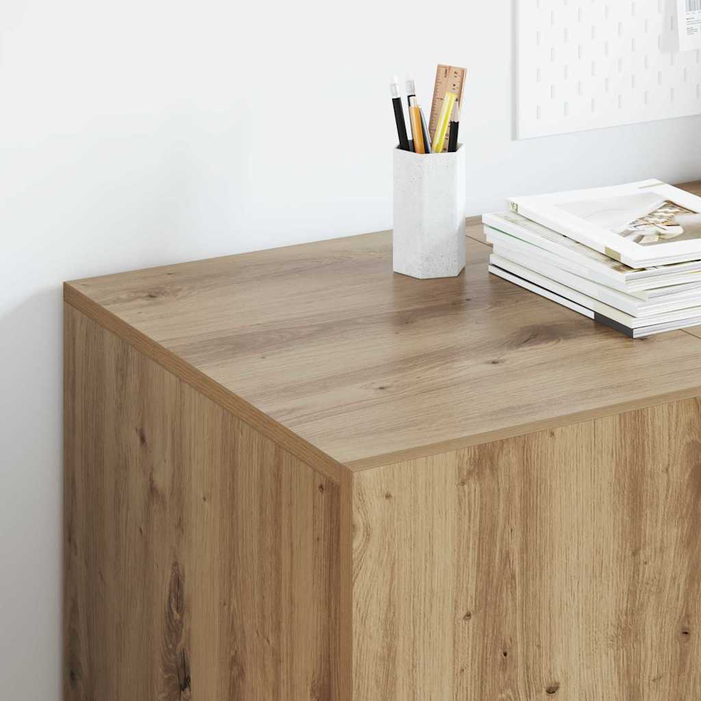 vidaXL Γραφείο Artisan Oak Επεξεργασμένο Ξύλο 140 x 50 x 75 εκ.