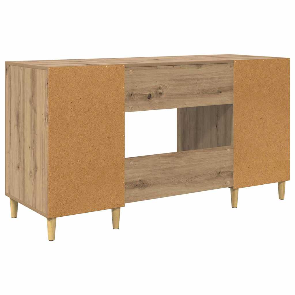 vidaXL Γραφείο Artisan Oak Επεξεργασμένο Ξύλο 140 x 50 x 75 εκ.