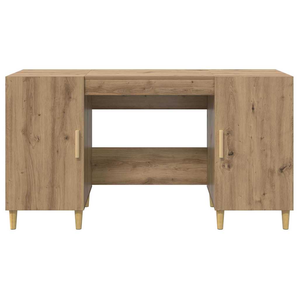 vidaXL Γραφείο Artisan Oak Επεξεργασμένο Ξύλο 140 x 50 x 75 εκ.