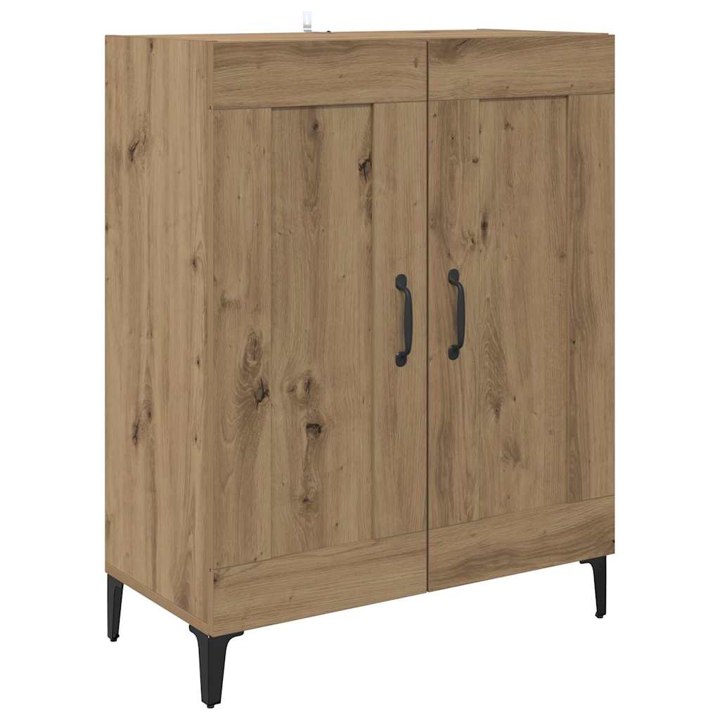 vidaXL Πλαϊνό γραφείο Artisan Oak 69,5 x 34 x 90 εκ.