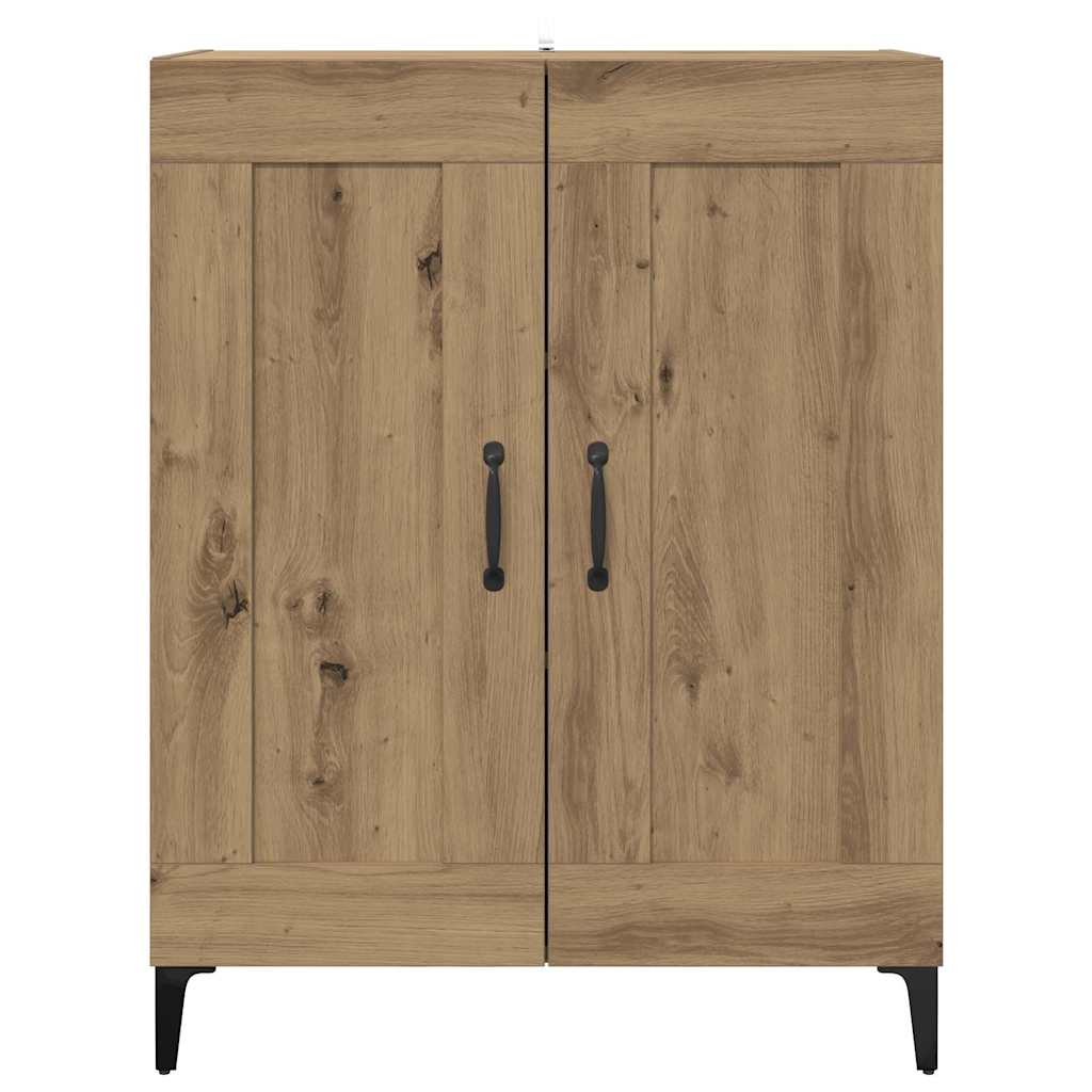 vidaXL Πλαϊνό γραφείο Artisan Oak 69,5 x 34 x 90 εκ.