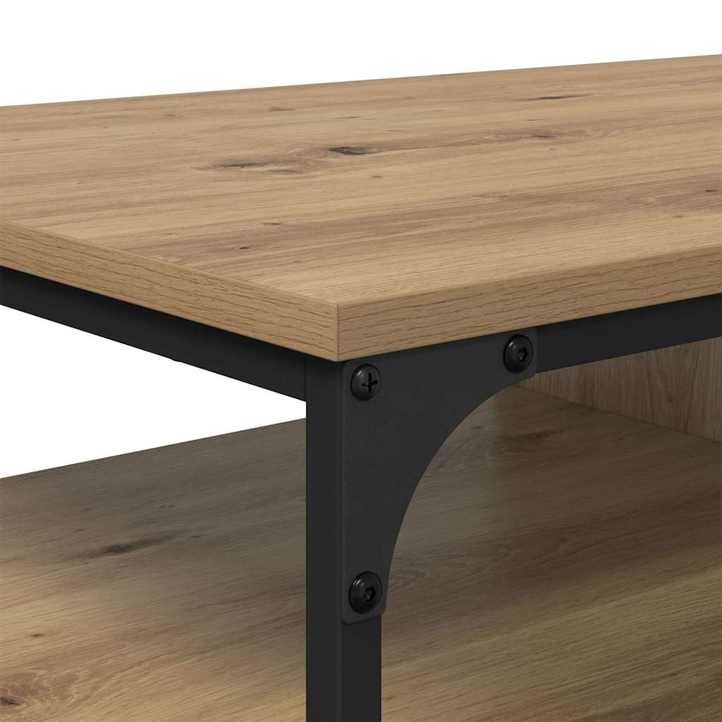 vidaXL Τραπεζάκι σαλονιού Artisan Oak 100 x 50 x 45 cm