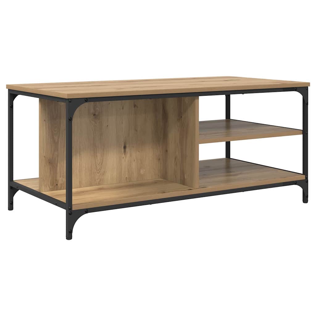 vidaXL Τραπεζάκι σαλονιού Artisan Oak 100 x 50 x 45 cm