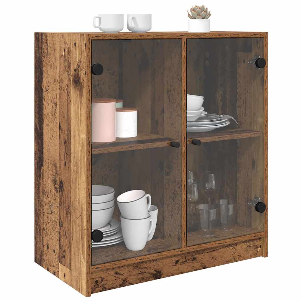 vidaXL Βοηθητικό ντουλάπι Παλιό Ξύλο 68 x 37 x 75,5 εκ