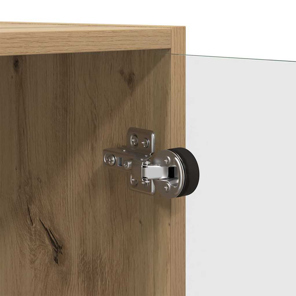 vidaXL Βοηθητικό ντουλάπι Artisan Oak 68 x 37 x 75,5 εκ