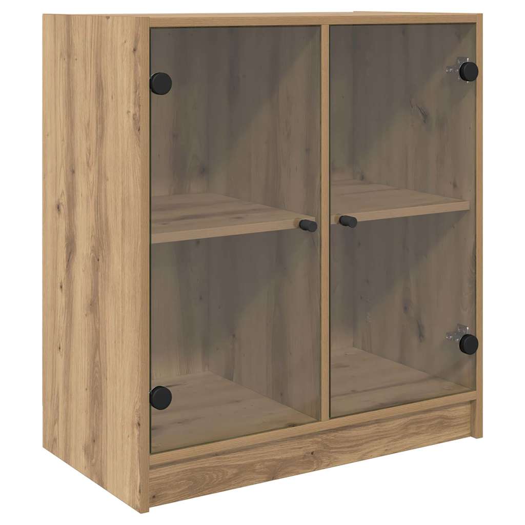 vidaXL Βοηθητικό ντουλάπι Artisan Oak 68 x 37 x 75,5 εκ