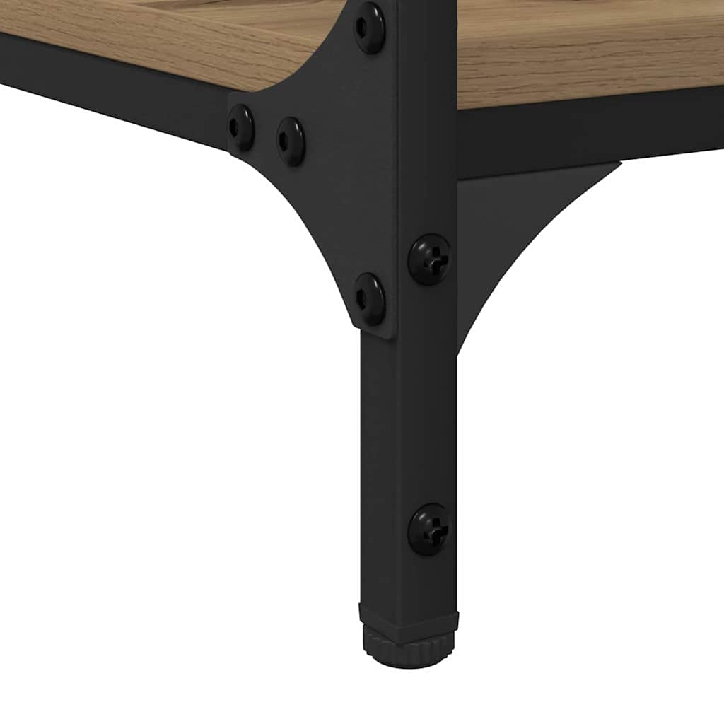 vidaXL Γραφείο Artisan Oak Επεξεργασμένο Ξύλο 140 x 50 x 75 εκ.