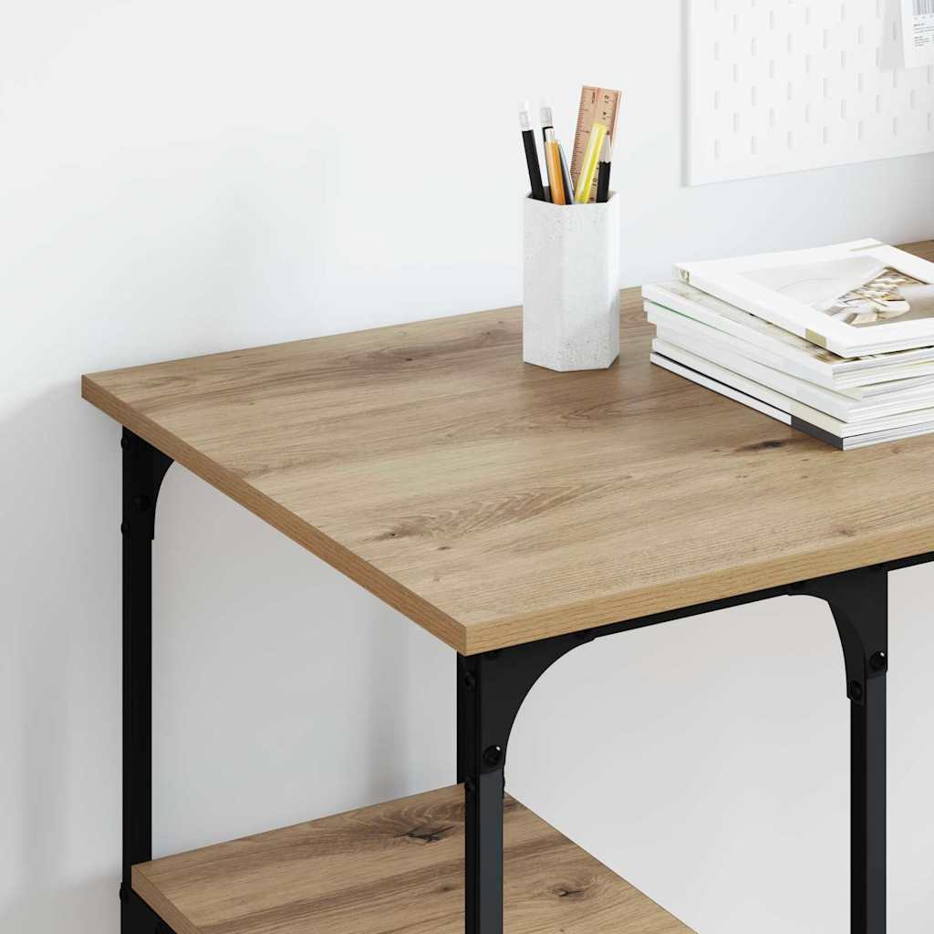 vidaXL Γραφείο Artisan Oak Επεξεργασμένο Ξύλο 140 x 50 x 75 εκ.