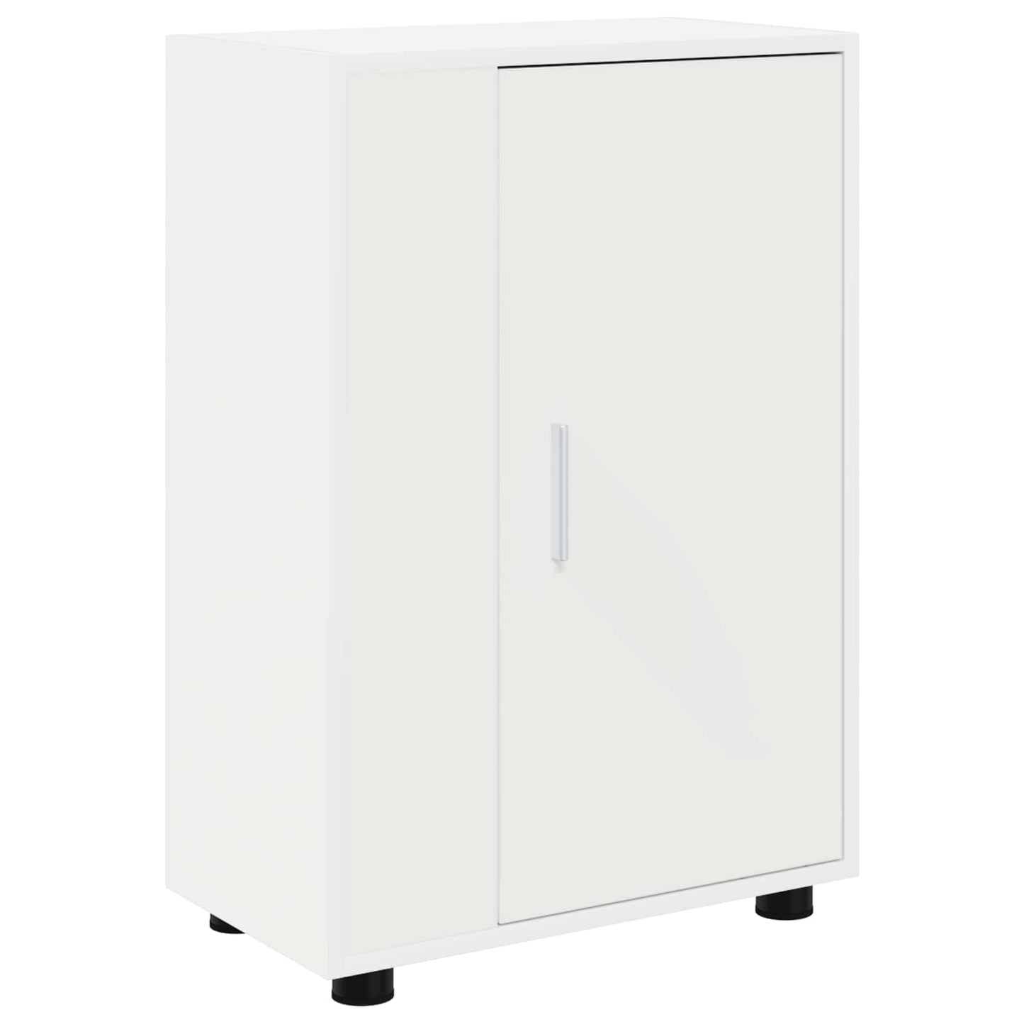 vidaXL Σετ επίπλου τηλεόρασης Επιτοίχιο 4 pcs Λευκό Επεξεργασμένο ξύλο