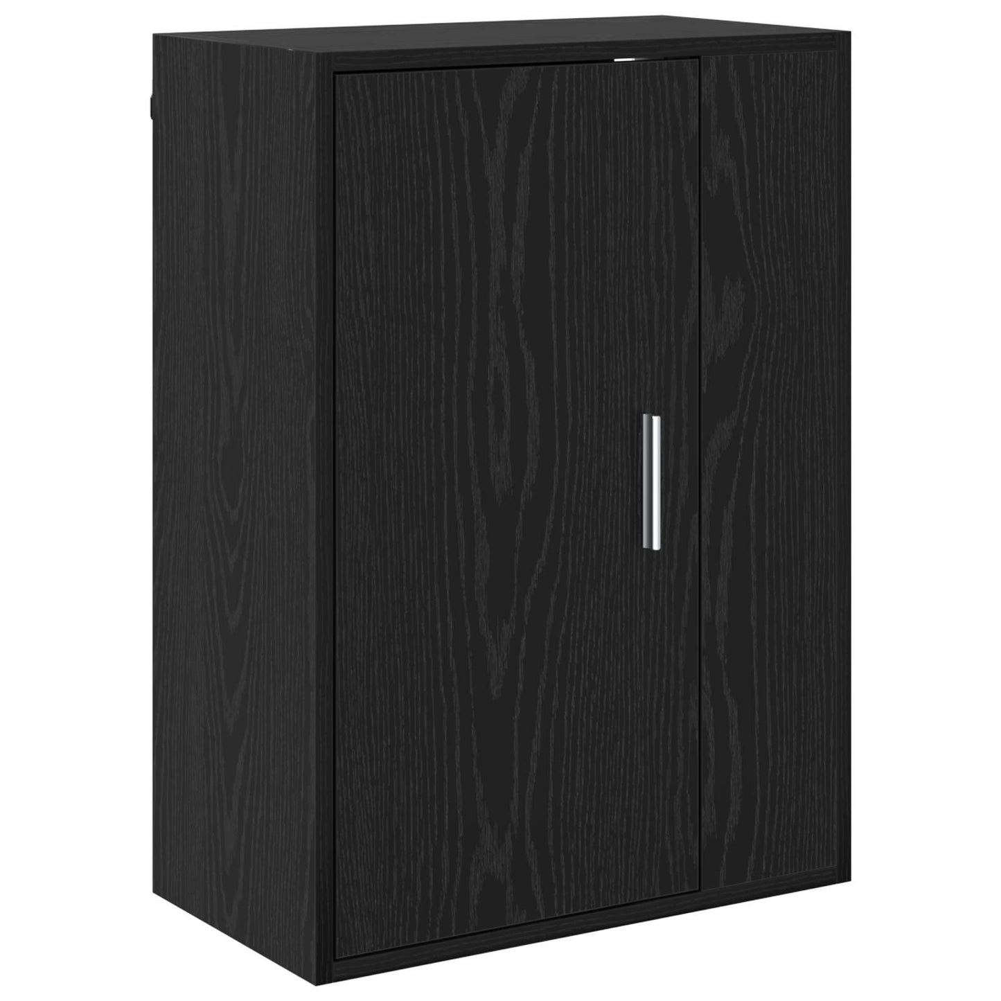 vidaXL Σετ επίπλου τηλεόρασης 4 pcs Μαύρη Οξυά Επεξεργασμένο ξύλο
