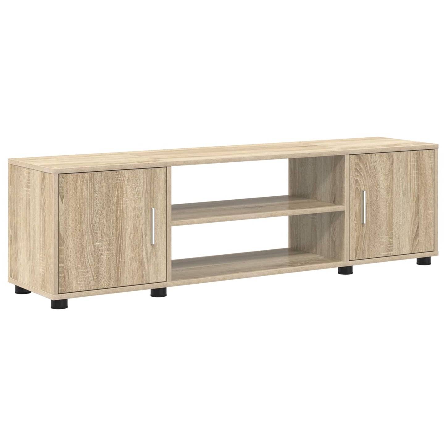 vidaXL Σετ επίπλου τηλεόρασης 4 pcs Δρύς Sonoma Επεξεργασμένο ξύλο