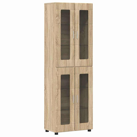 vidaXL Highboard FLORIN 60 x 35 x 182 εκ. Δρύς Sonoma