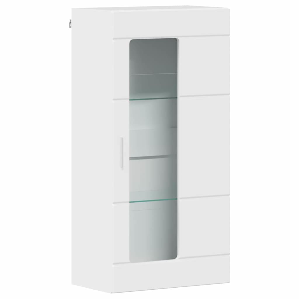 vidaXL Σετ επίπλου τηλεόρασης FLORIN 3 pcs Υψηλής γυαλάδας λευκό