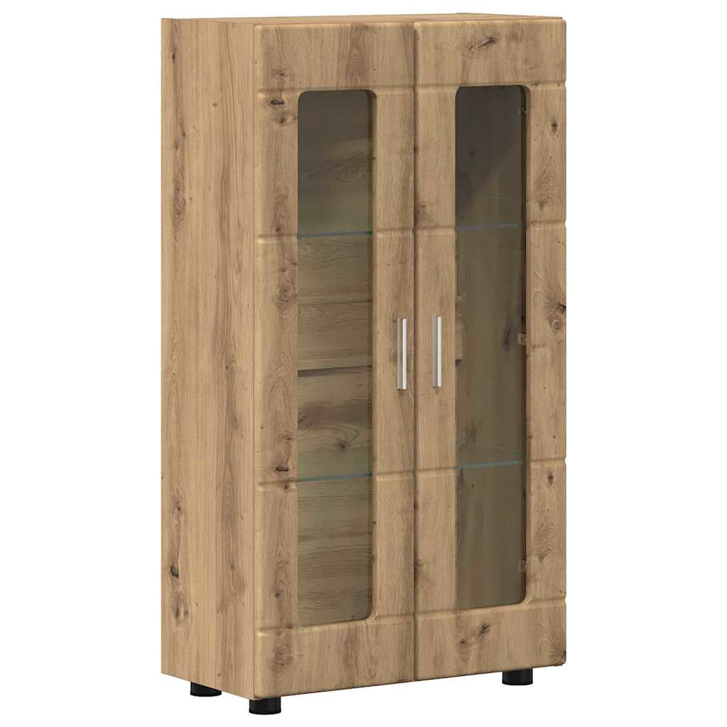 vidaXL Σετ επίπλου τηλεόρασης με συρτάρι FLORIN 3 pcs Artisan Oak