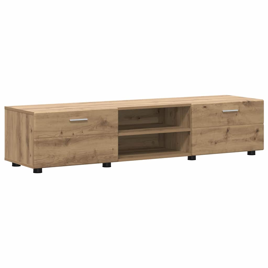 vidaXL Σετ επίπλου τηλεόρασης με συρτάρι FLORIN 3 pcs Artisan Oak