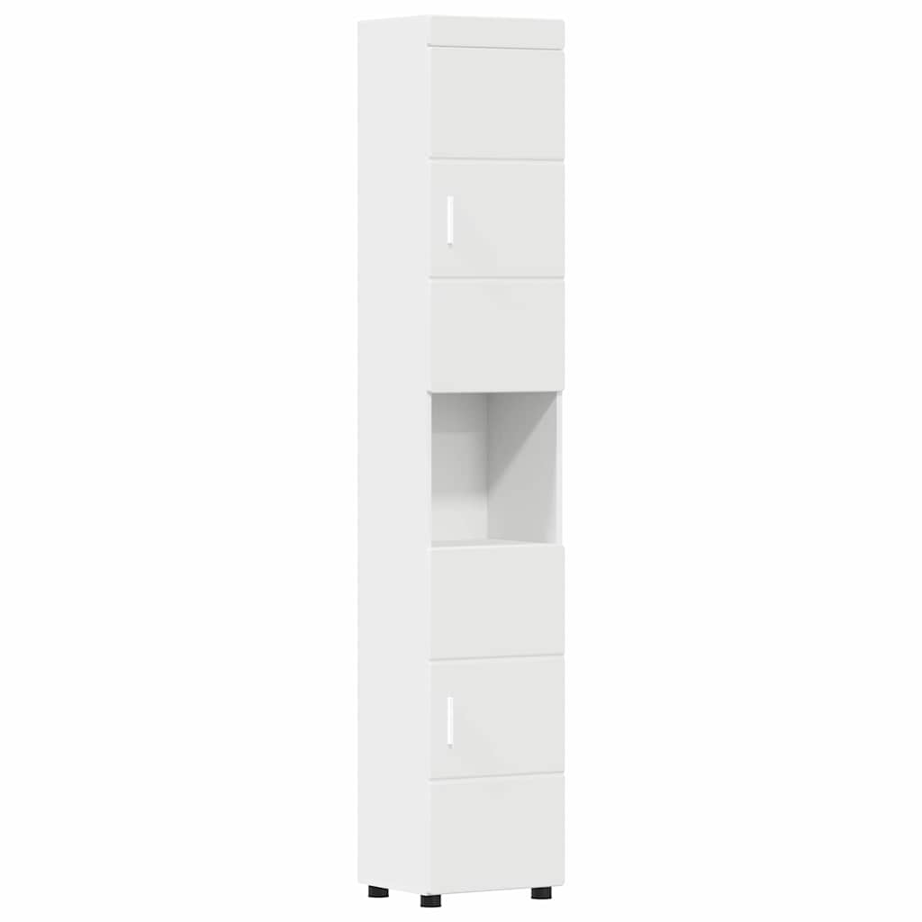 vidaXL Σετ Επίπλων Μπάνιου TULUM 5 τμχ. Λευκό 60 x 34 x 63 εκ