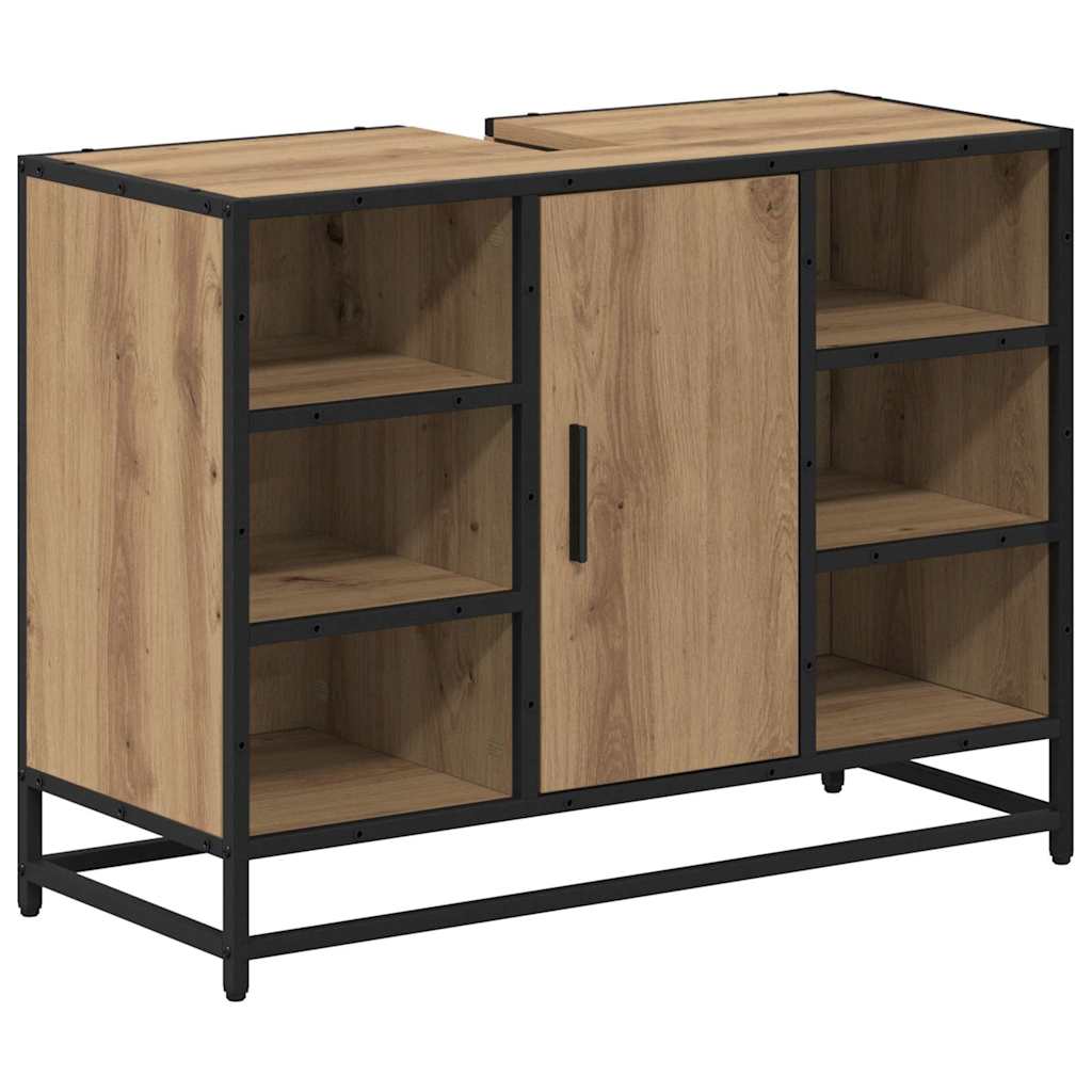 vidaXL Σετ Επίπλων Μπάνιου 3 τμχ. Artisan Oak