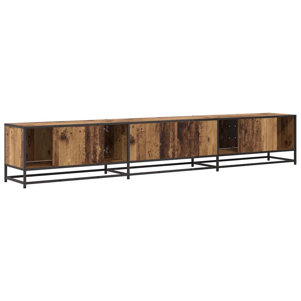 vidaXL Μονάδες TV 2 pcs Παλιό Ξύλο 240 x 35 x 41 εκ Επεξεργασμένο ξύλο