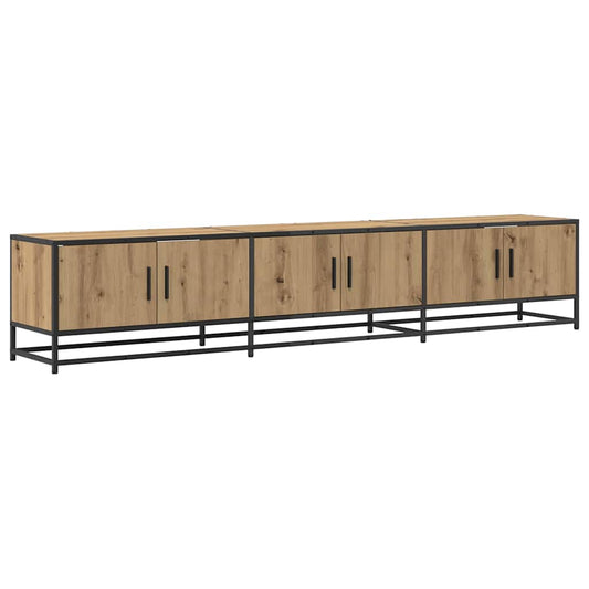 vidaXL Ντουλάπι TV artisan δρυς 210 x 35 x 41 εκ Επεξεργασμένο ξύλο
