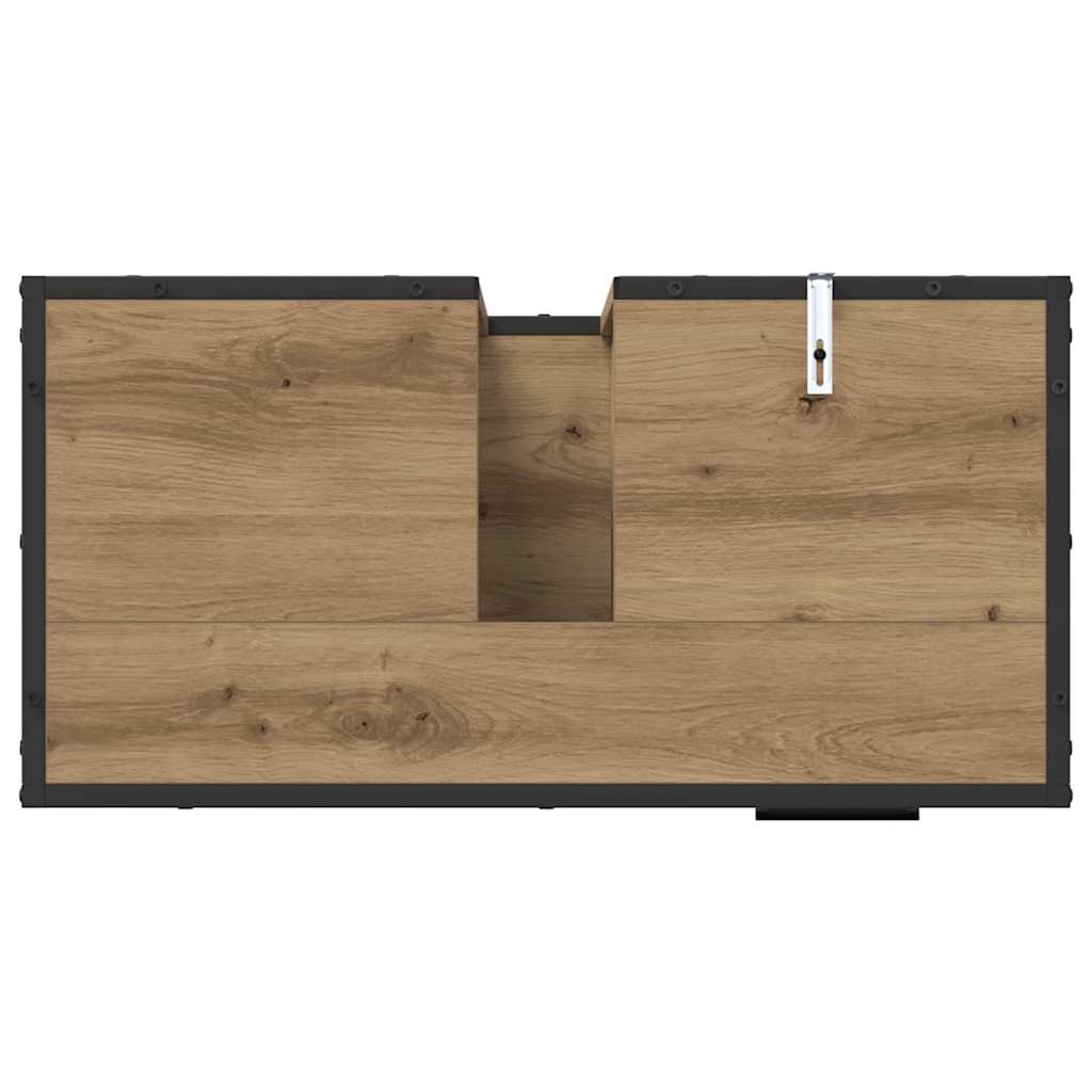 vidaXL Σετ Επίπλων Μπάνιου 3 τμχ. Artisan Oak 65 x 33 x 60 εκ