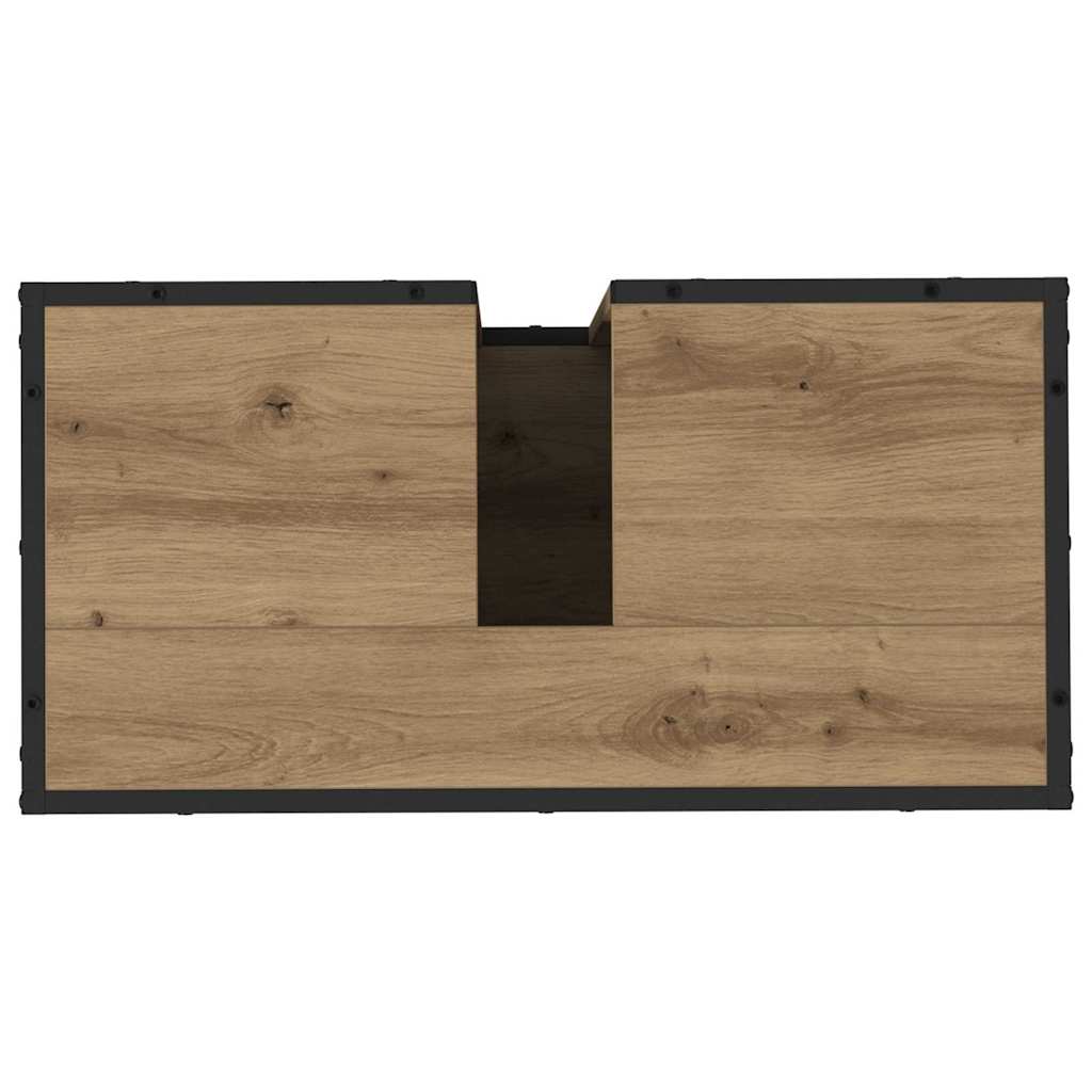 vidaXL Σετ Επίπλων Μπάνιου 2 pcs Artisan Oak Επεξεργασμένο ξύλο