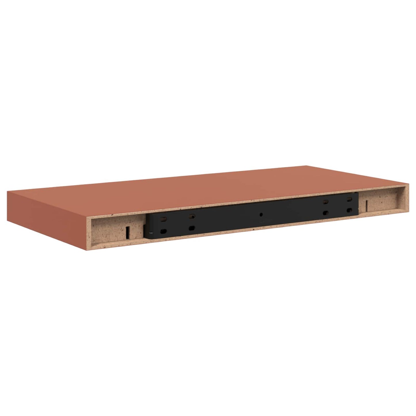 vidaXL Ράφι Τοίχου 2 pcs Κόκκινο 50 x 23 x 4 εκ. Επεξεργασμένο ξύλο