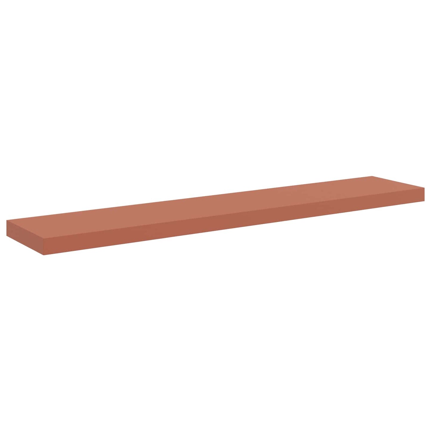vidaXL Ράφι Τοίχου Επιτοίχιο 4 τμχ. Κόκκινο 120 x 23,5 x 3,8 cm