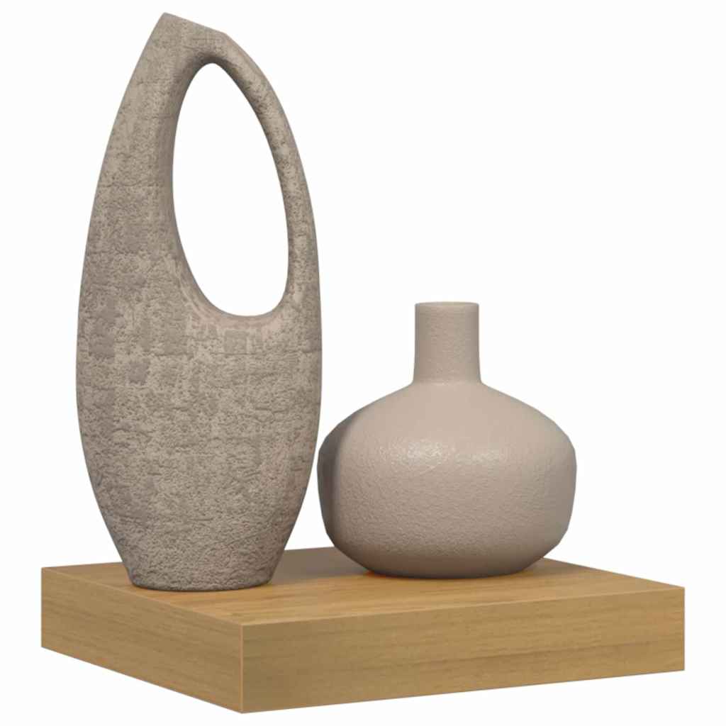 vidaXL Ράφι Τοίχου Επιτοίχιο Καφέ 23 x 23,5 x 4 εκ Επεξεργασμένο ξύλο