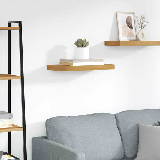 vidaXL Ράφι Τοίχου Επιτοίχιο Καφέ 50 x 23 x 4 εκ. Επεξεργασμένο ξύλο