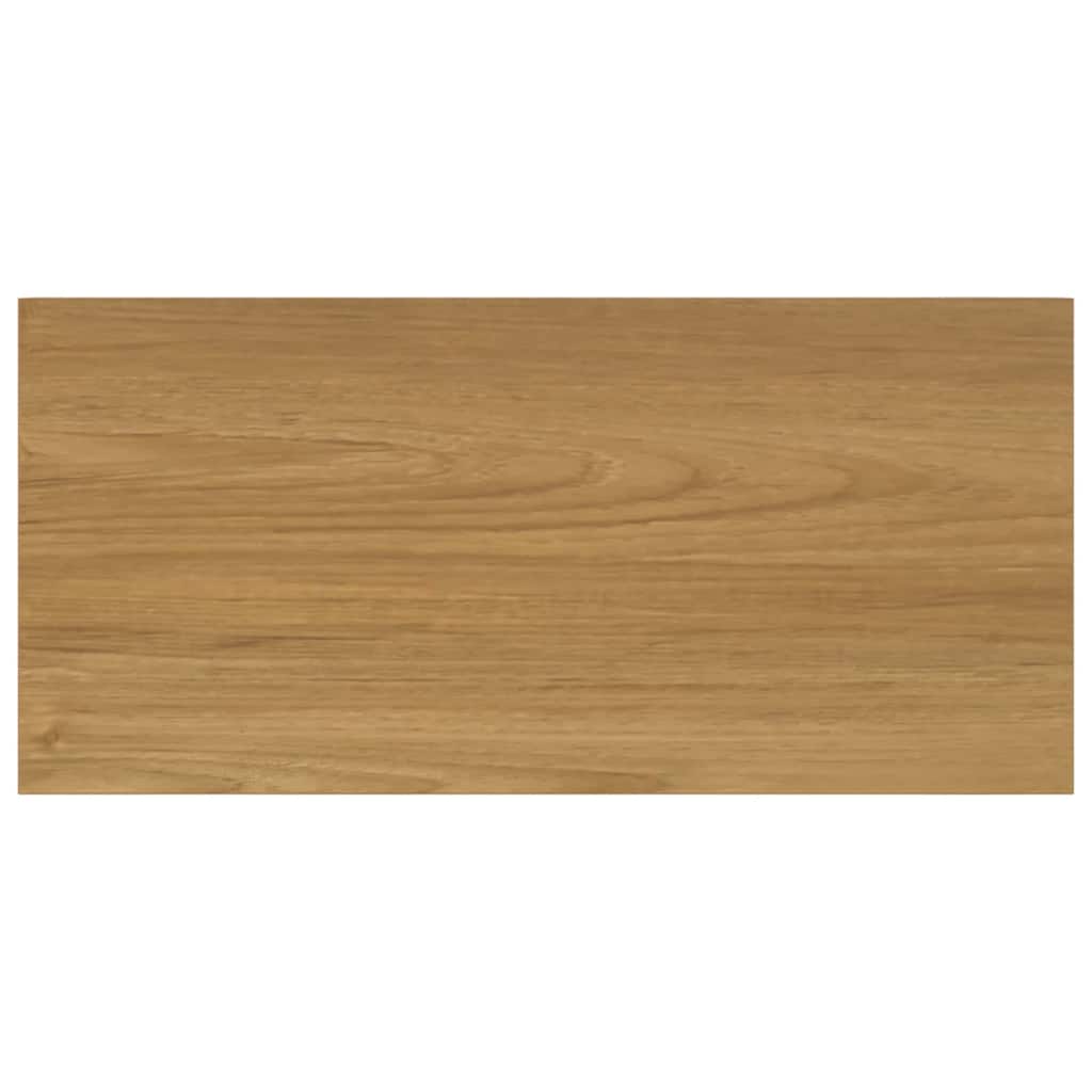 vidaXL Ράφι Τοίχου Επιτοίχιο 2 τμχ. Καφέ 50 x 23,5 x 3,8 εκ