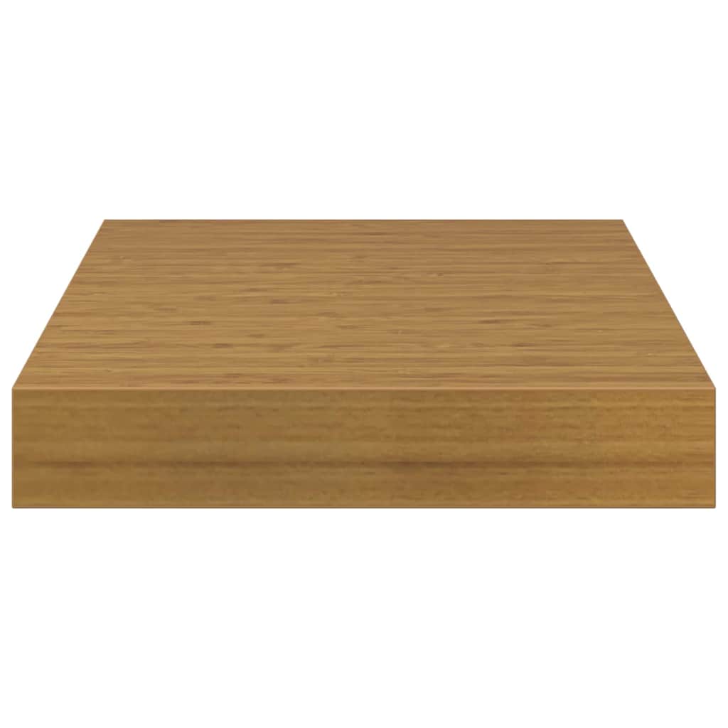 vidaXL Ράφι Τοίχου 2 pcs Μπεζ 23 x 23,5 x 4 εκ Επεξεργασμένο ξύλο