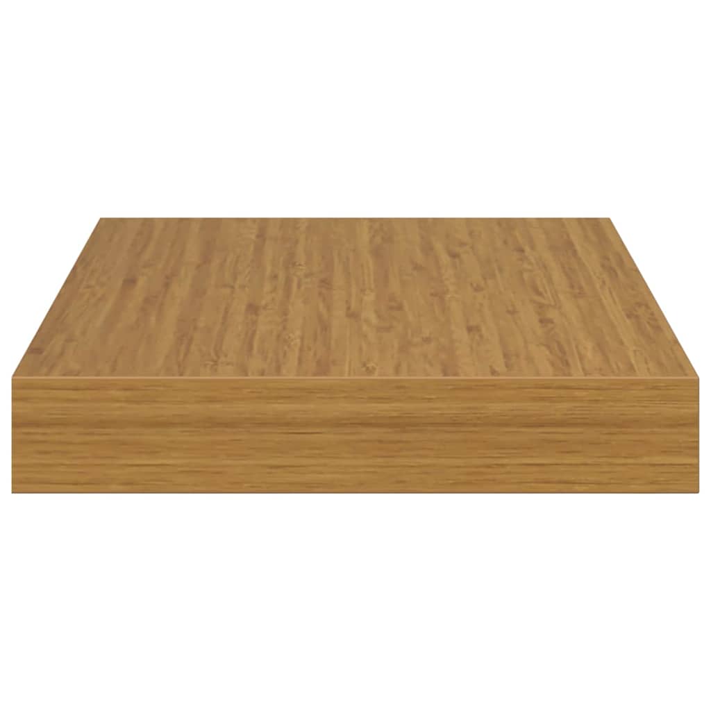 vidaXL Ράφι Τοίχου 2 pcs Μπεζ 23 x 23,5 x 4 εκ Επεξεργασμένο ξύλο