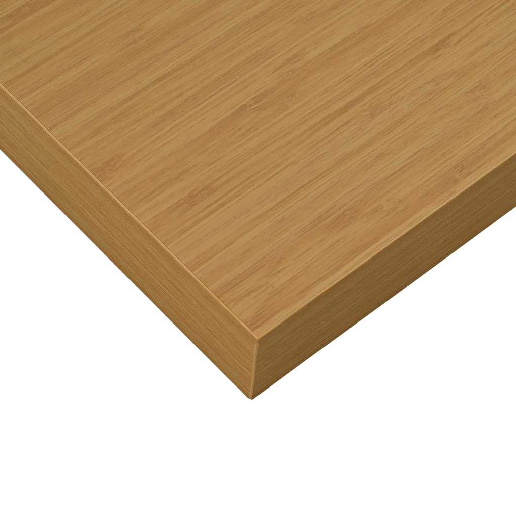 vidaXL Ράφι Τοίχου 2 τμχ. Μπεζ 40 x 23,5 x 3,8 εκ. Επεξεργασμένο Ξύλο