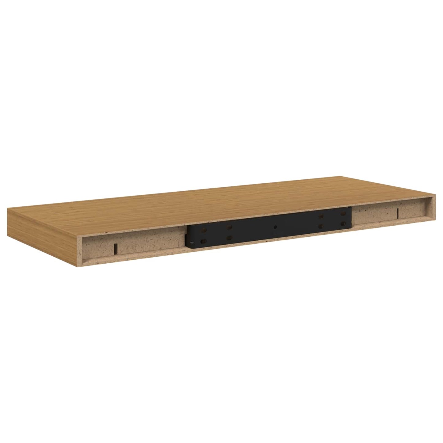 vidaXL Ράφι Τοίχου Επιτοίχιο Μπεζ 50 x 23 x 4 εκ. Επεξεργασμένο ξύλο