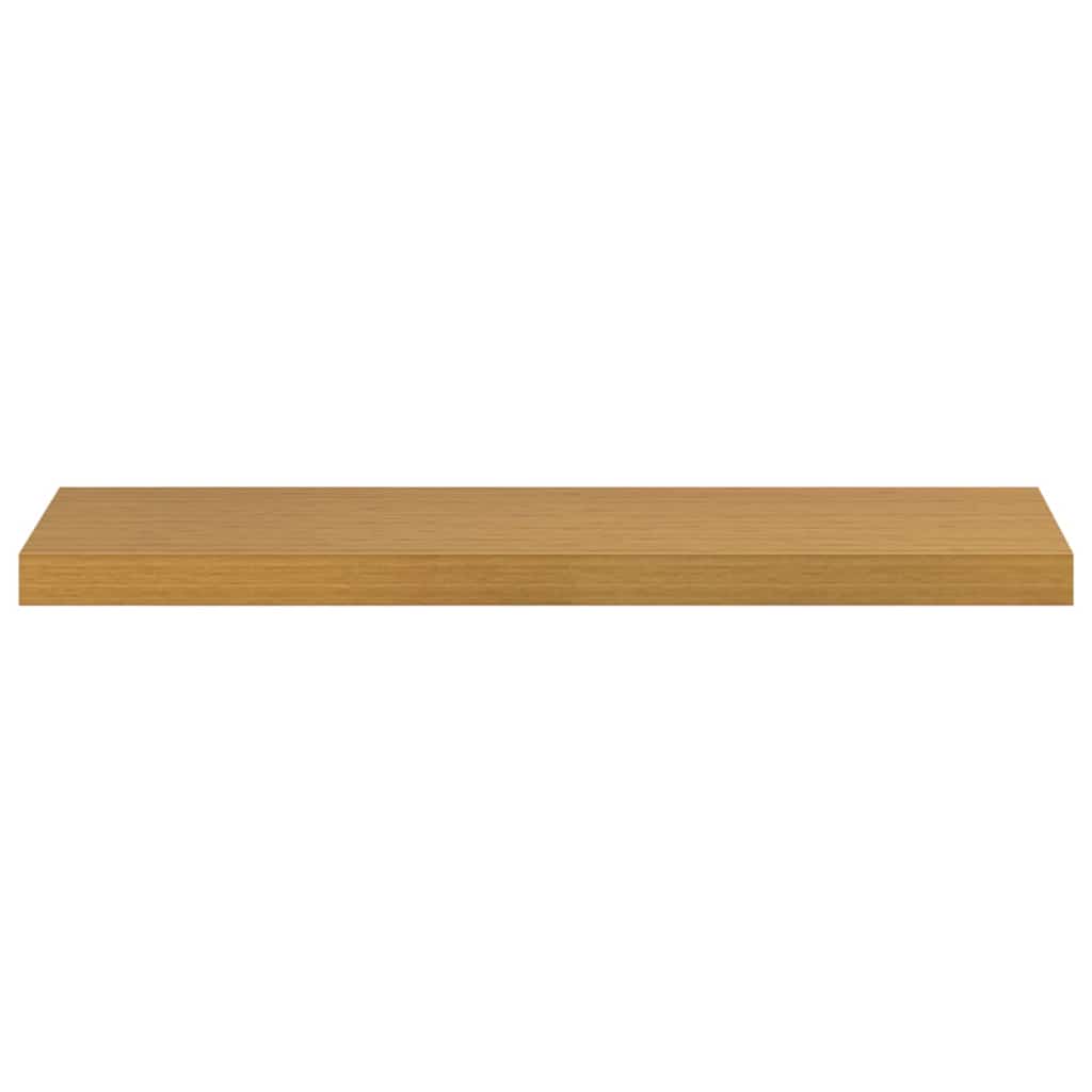 vidaXL Ράφι Τοίχου 2 pcs Μπεζ 90 x 23,5 x 4 εκ Επεξεργασμένο ξύλο