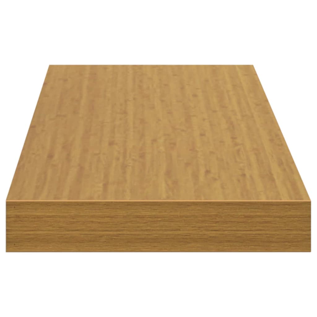 vidaXL Ράφι Τοίχου 2 pcs Μπεζ 90 x 23,5 x 4 εκ Επεξεργασμένο ξύλο