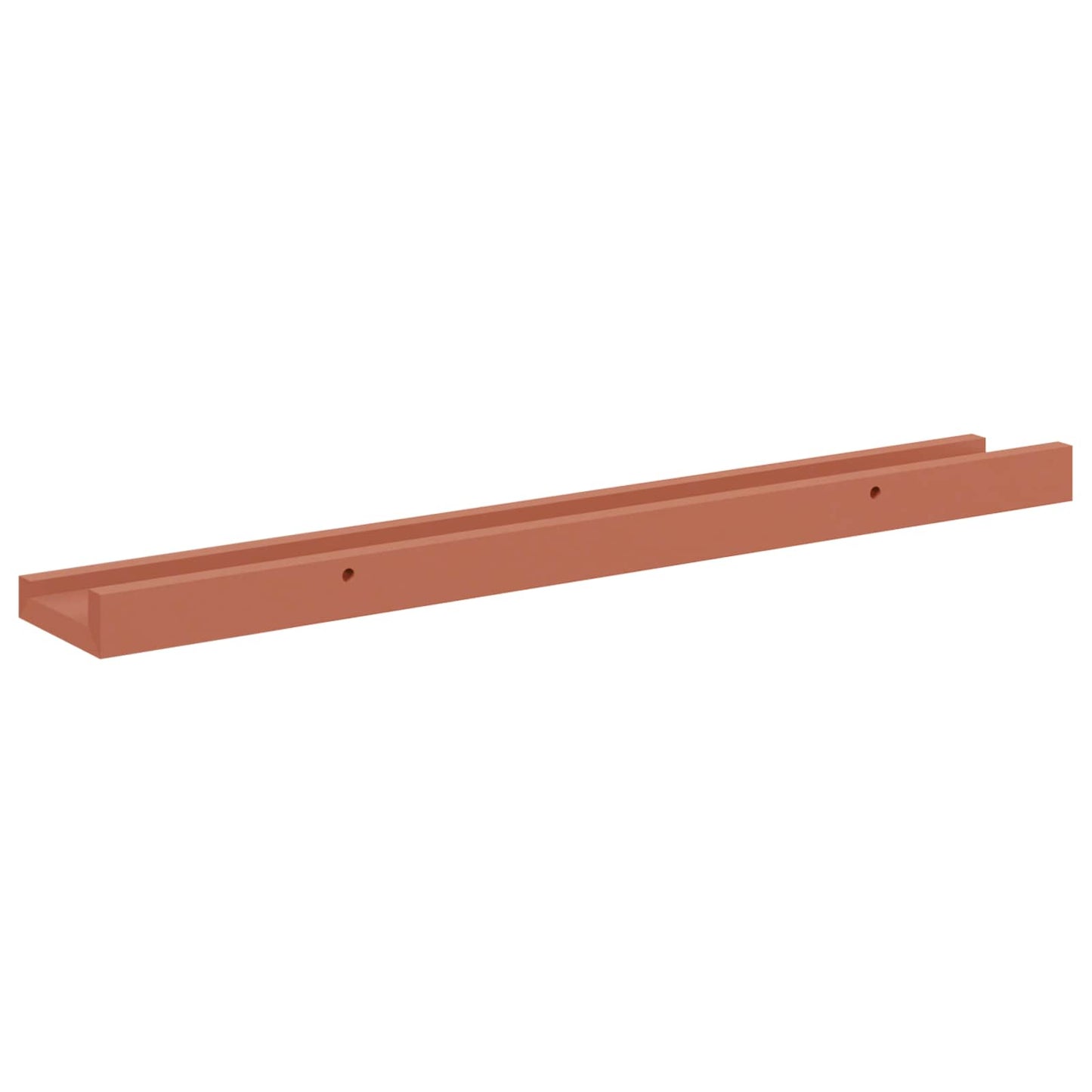 vidaXL Ράφι Τοίχου Επιτοίχιο 4 τμχ. Κόκκινο 60 x 9 x 3 cm