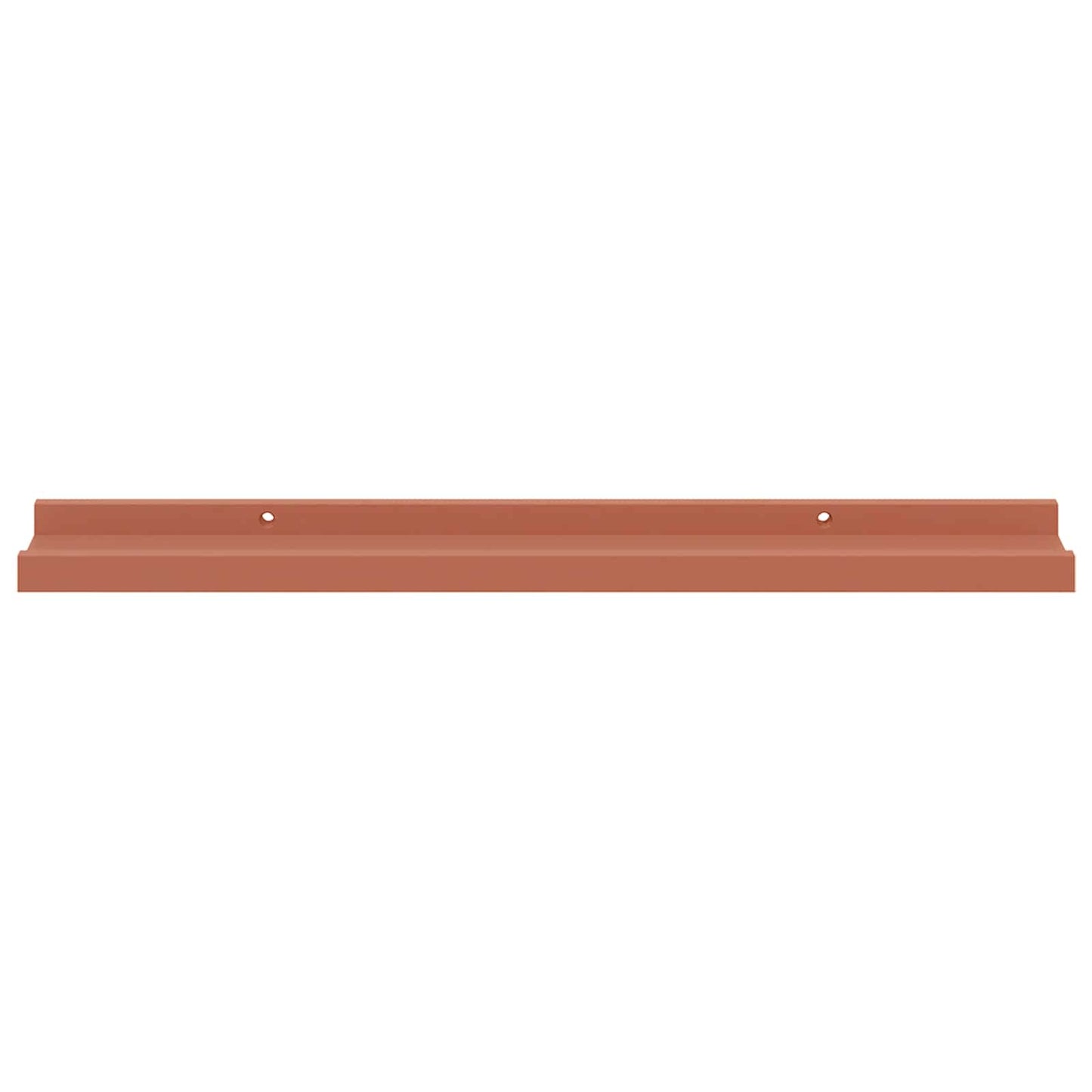 vidaXL Ράφι Τοίχου Επιτοίχιο 4 τμχ. Κόκκινο 60 x 9 x 3 cm