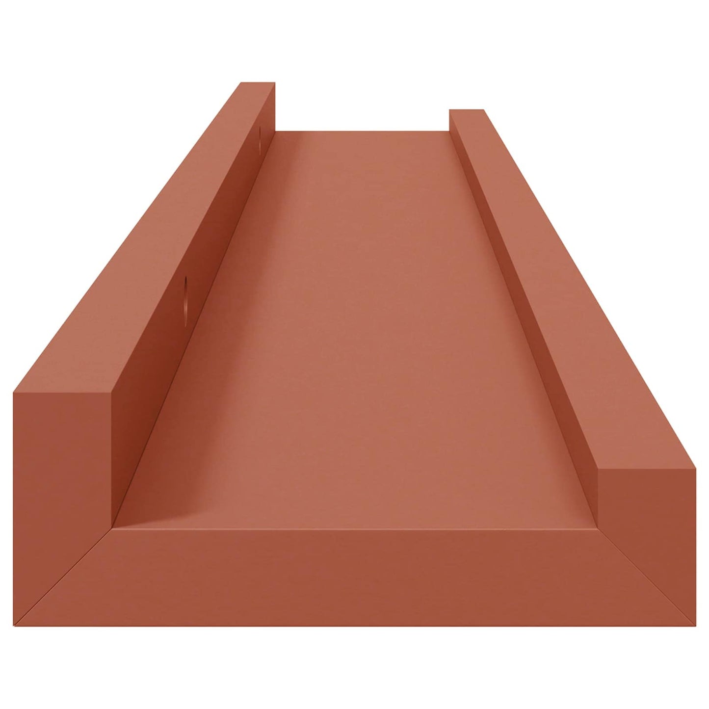 vidaXL Ράφι Τοίχου Επιτοίχιο 4 τμχ. Κόκκινο 60 x 9 x 3 cm