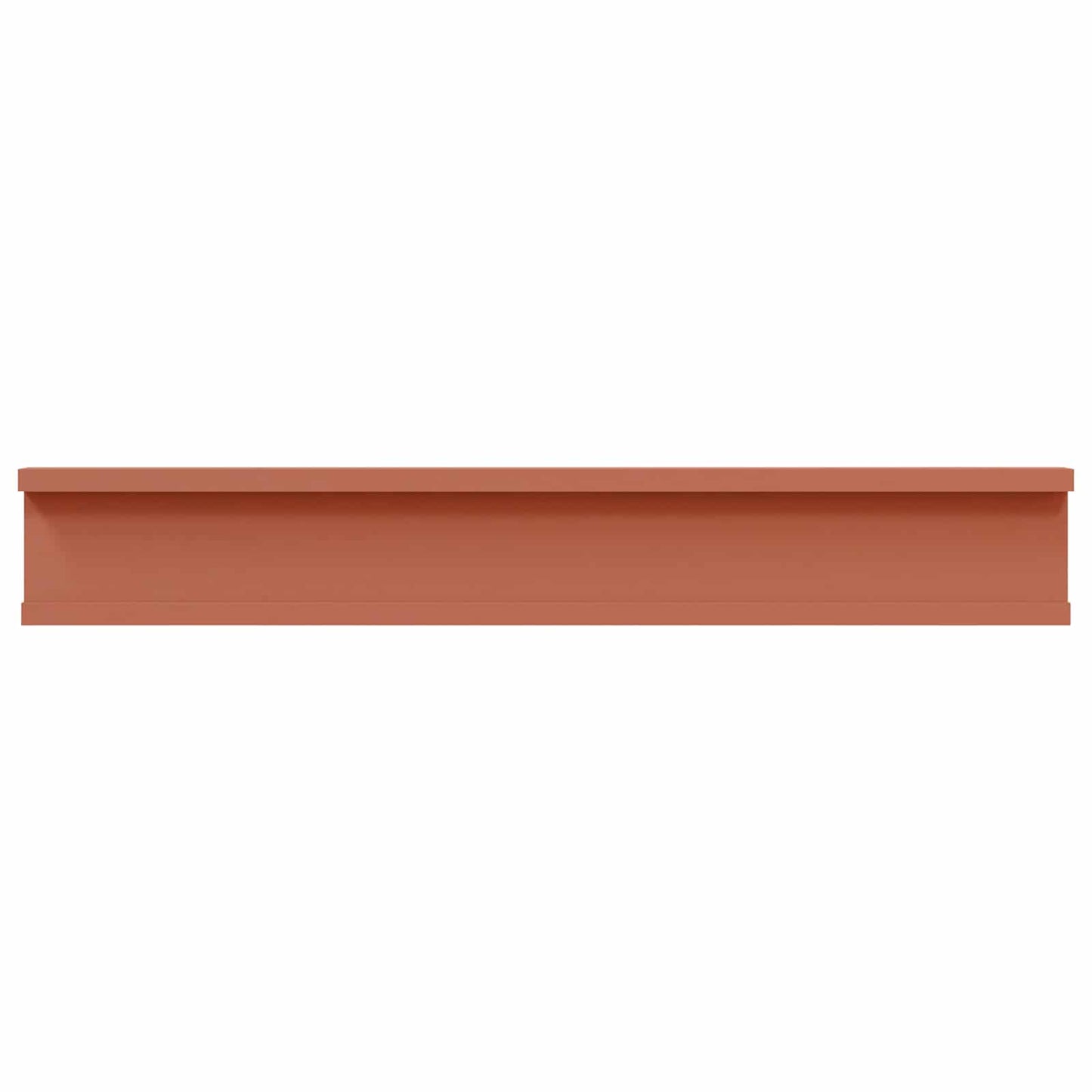 vidaXL Ράφι Τοίχου Επιτοίχιο 4 τμχ. Κόκκινο 60 x 9 x 3 cm