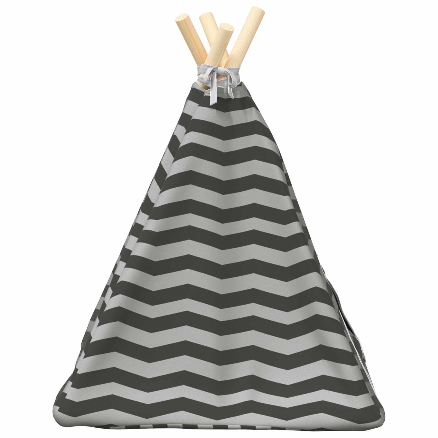 vidaXL Teepee για κατοικίδια με μαξιλάρι 40 x 40 x 50 cm Πολυεστέρας