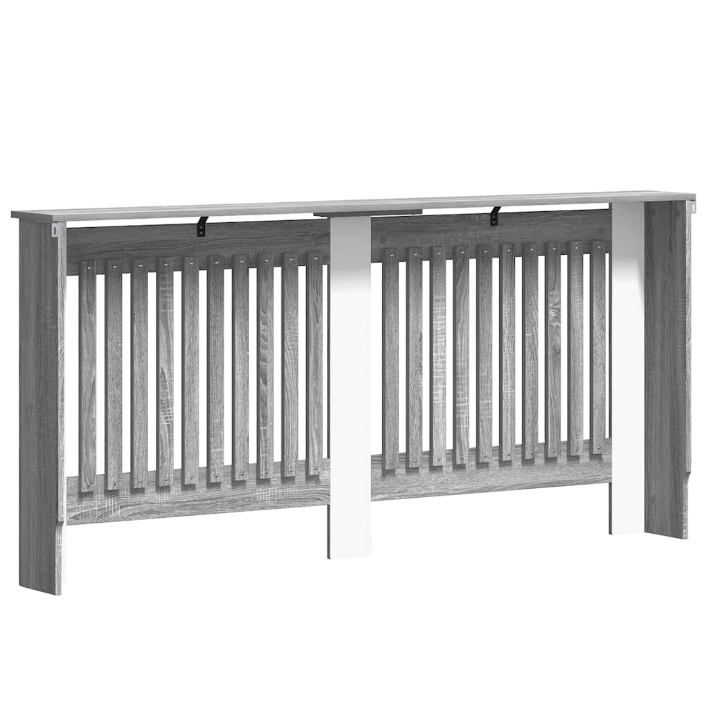 vidaXL Καπάκι Καλοριφέρ Γκρίζο Σονομα 172 x 19 x 81,5 cm