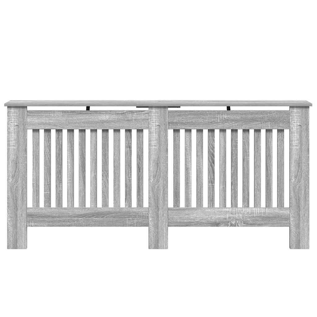 vidaXL Καπάκι Καλοριφέρ Γκρίζο Σονομα 172 x 19 x 81,5 cm