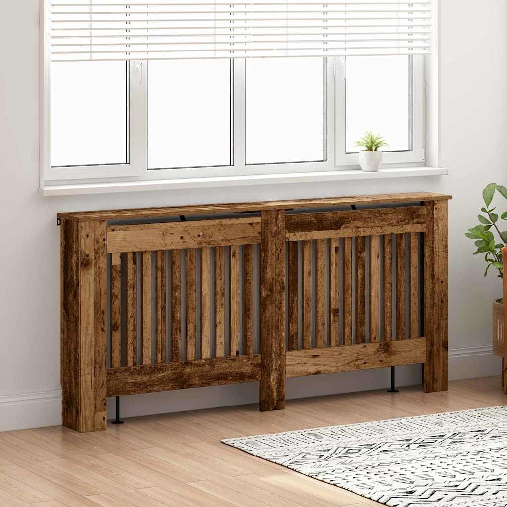 vidaXL Καπάκι Καλοριφέρ Παλιό Ξύλο 172 x 19 x 81,5 cm