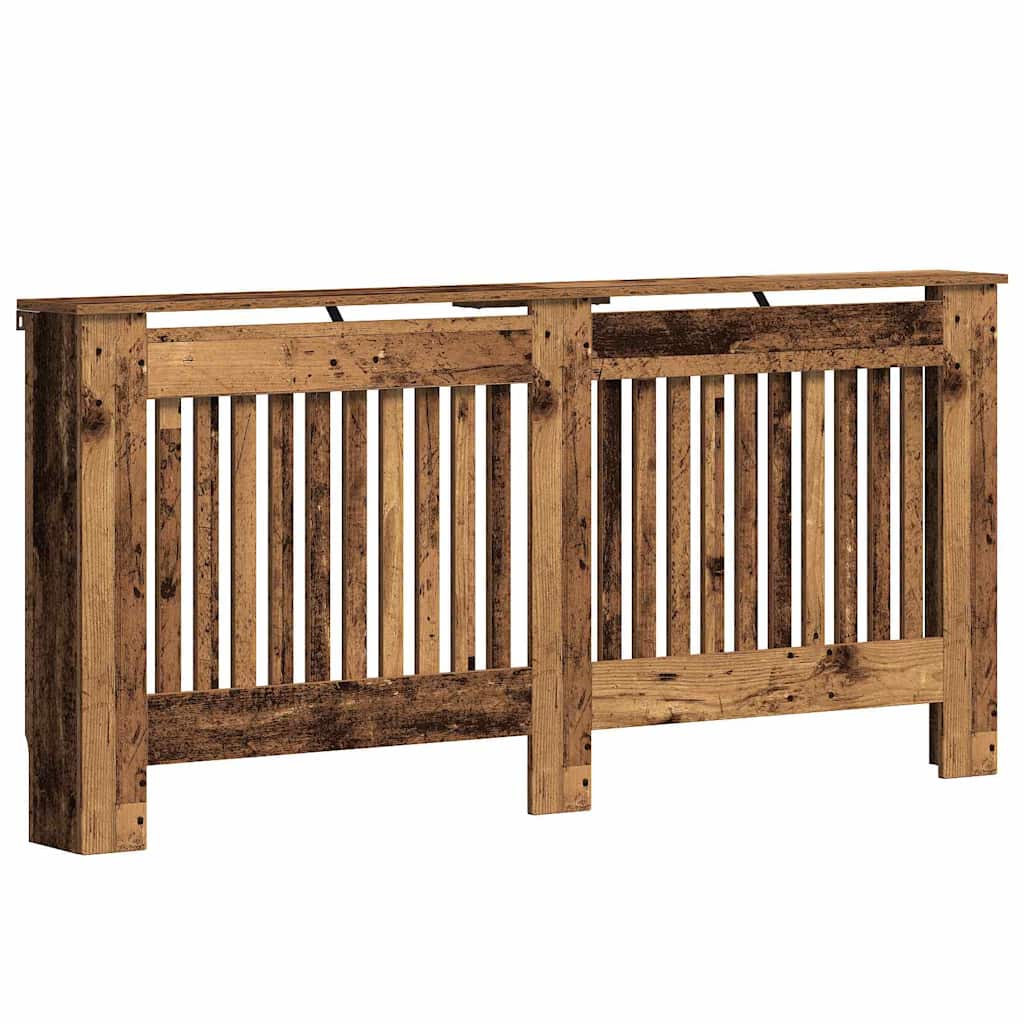vidaXL Καπάκι Καλοριφέρ Παλιό Ξύλο 172 x 19 x 81,5 cm